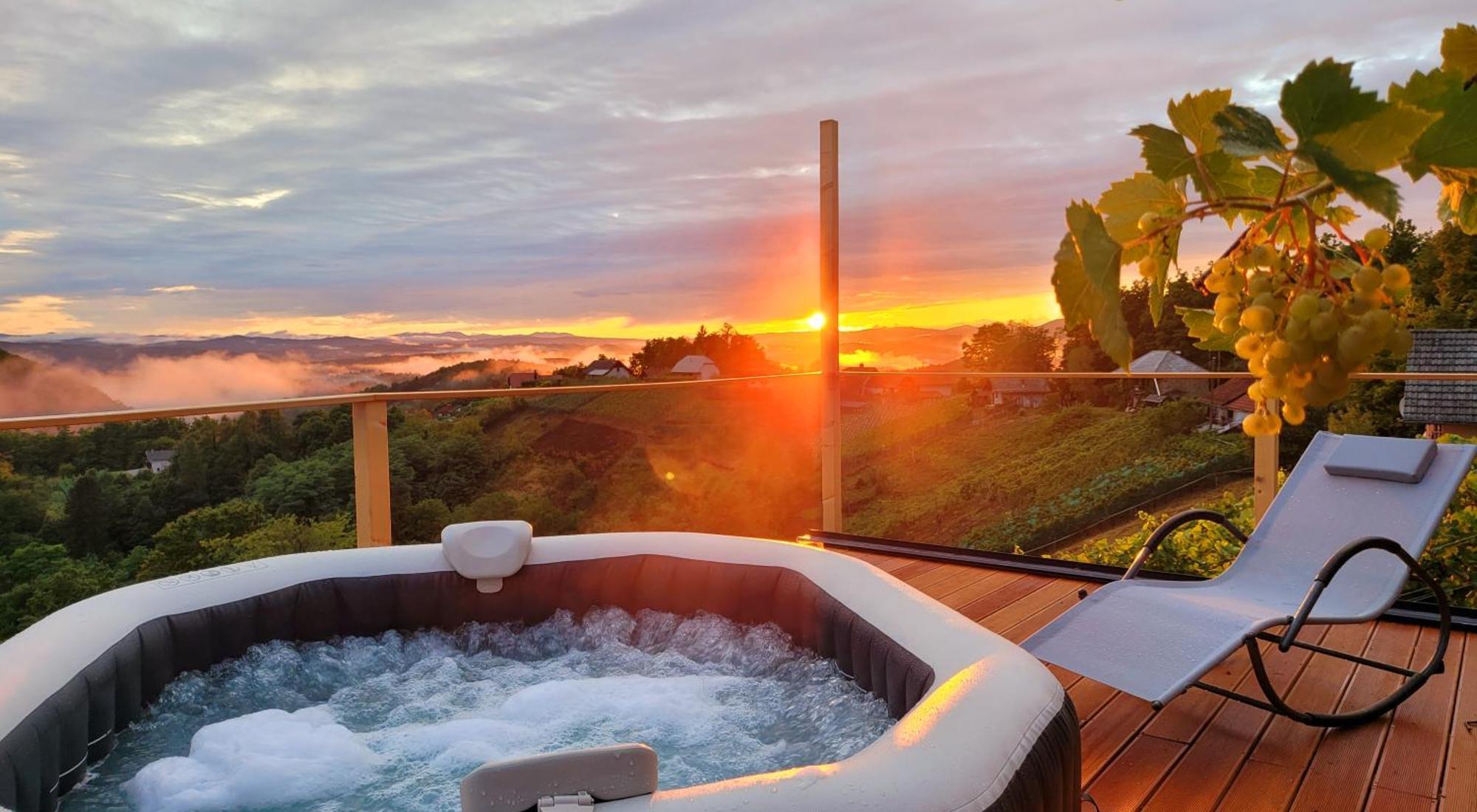 Vineyard Cottage Soncni Gric Trebnje Bagian luar foto