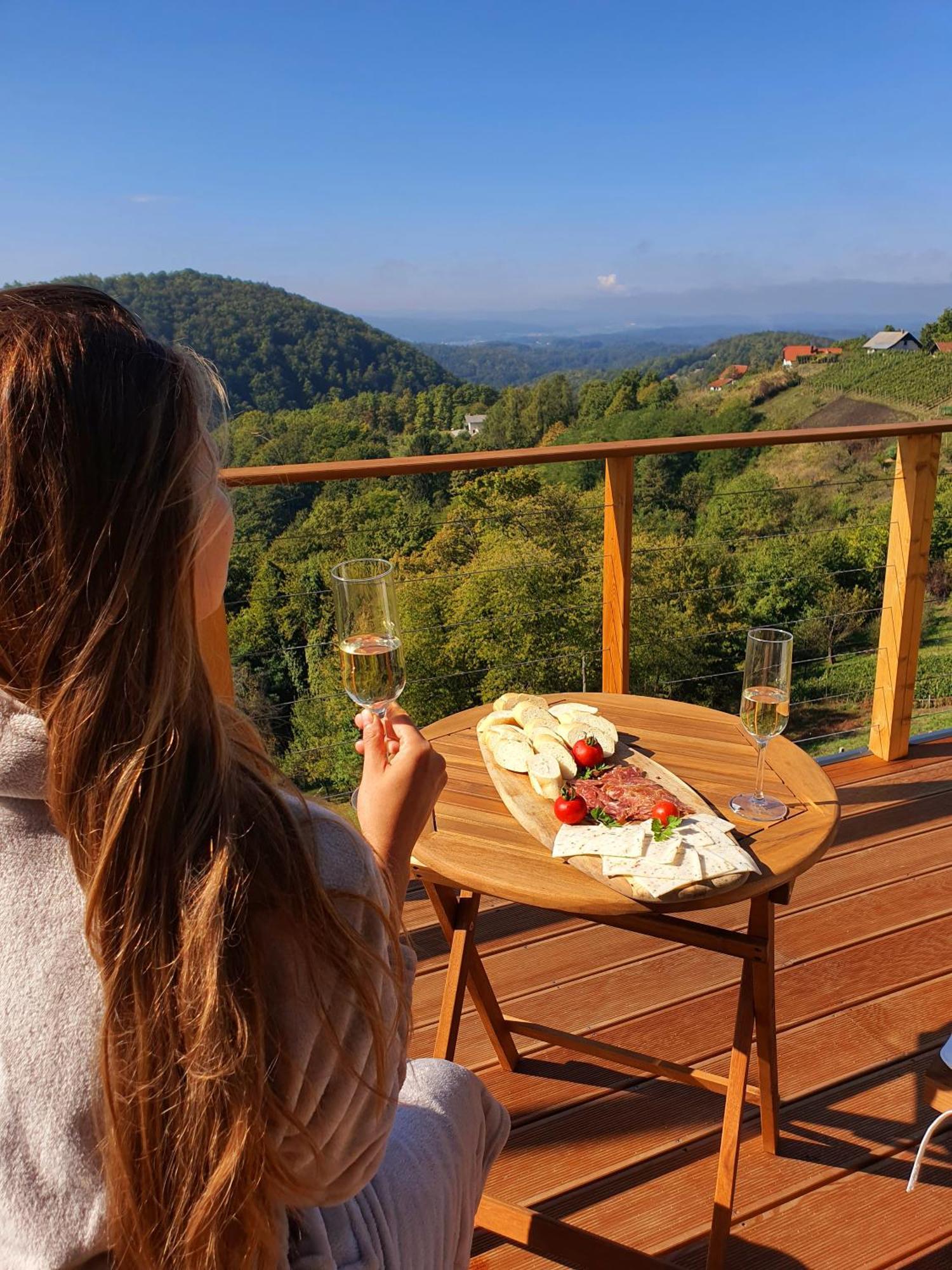 Vineyard Cottage Soncni Gric Trebnje Bagian luar foto