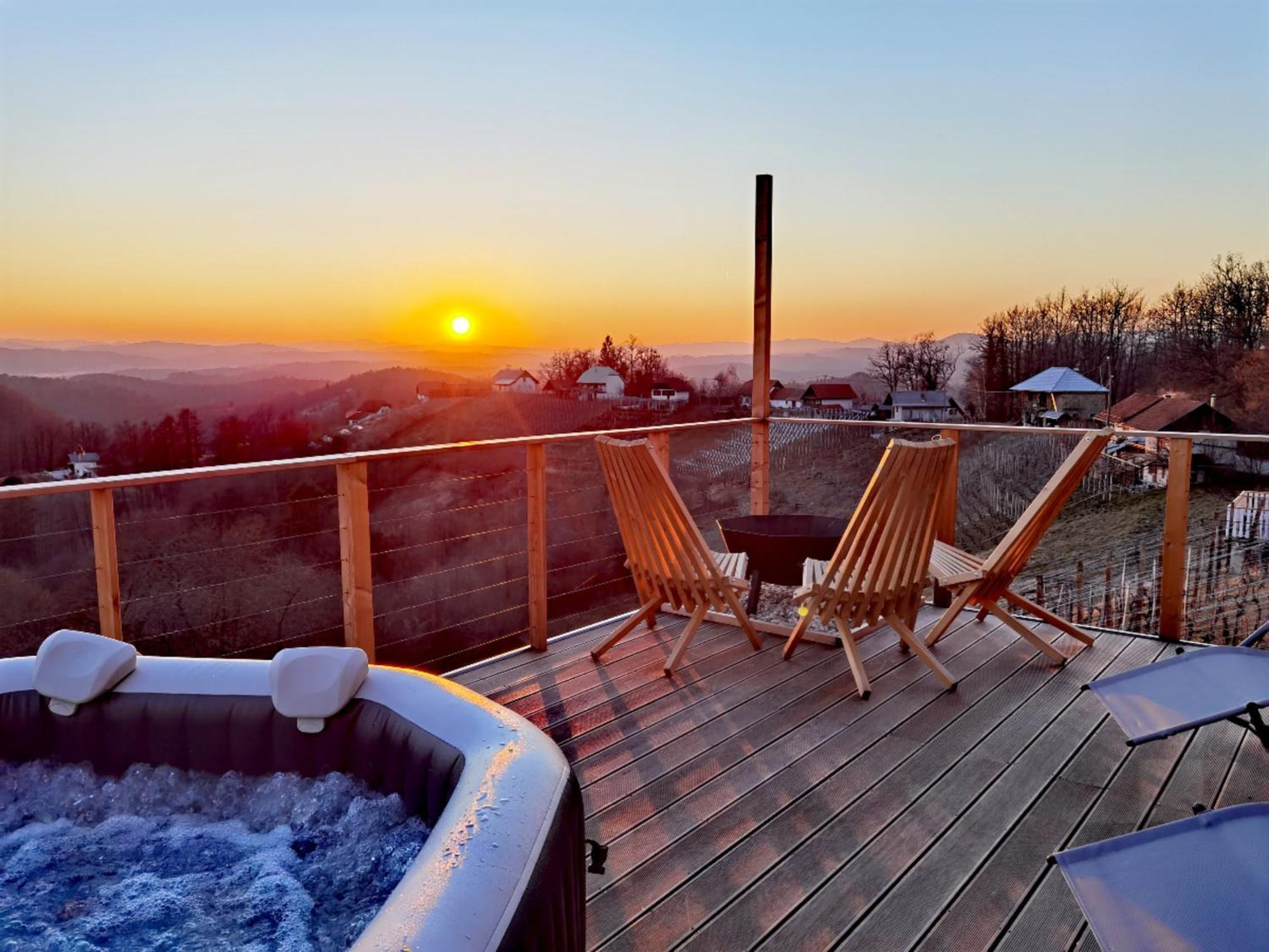 Vineyard Cottage Soncni Gric Trebnje Bagian luar foto